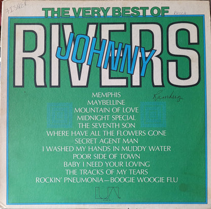 Johnny Rivers : The Very Best Of Johnny Rivers (LP, Comp)