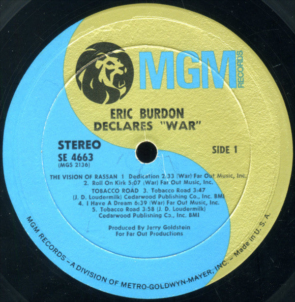 Eric Burdon & War / 宣戦布告 日本盤LP Eric Burdon & War – The Complete Vinyl Collection – Box Set