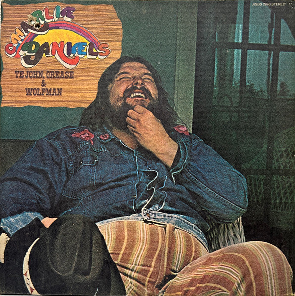 Charlie Daniels : Te John, Grease & Wolfman (LP, Album, Son)