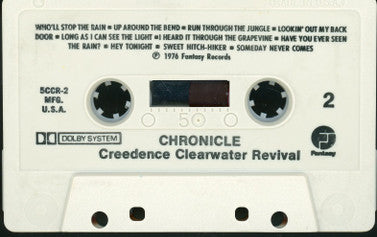 Creedence Clearwater Revival Featuring John Fogerty : Chronicle (The 20 Greatest Hits) (Cass, Comp, Club, RE, CRC)