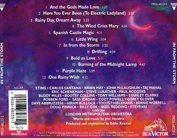Various : In From The Storm - The Music Of Jimi Hendrix (CD, Album)