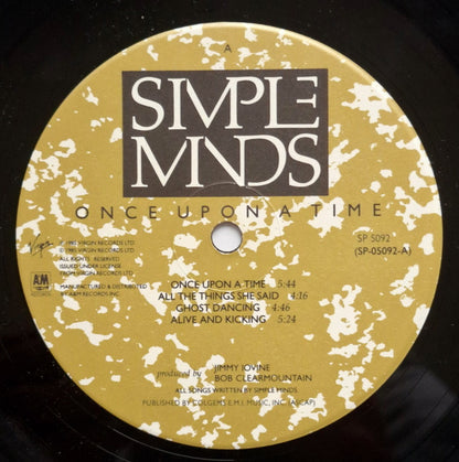 Simple Minds : Once Upon A Time (LP, Album)
