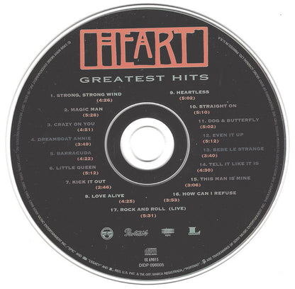 Heart : Greatest Hits (CD, Comp, RM)