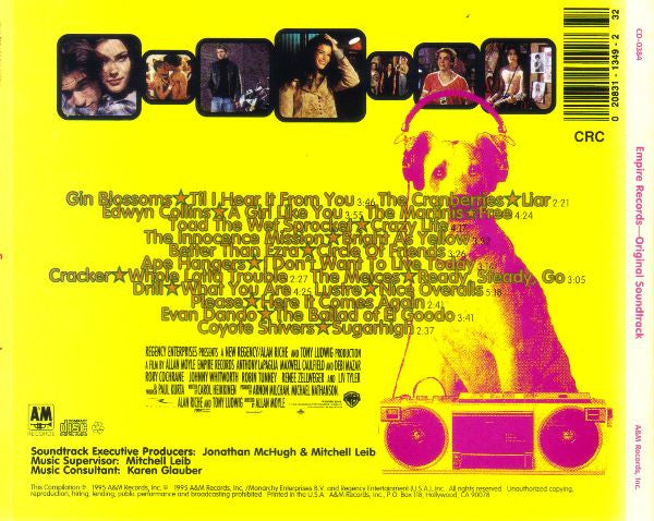 Various : Empire Records - The Soundtrack (CD, Comp, Club)