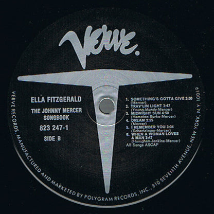 Ella Fitzgerald : The Johnny Mercer Song Book (LP, Album, RE)