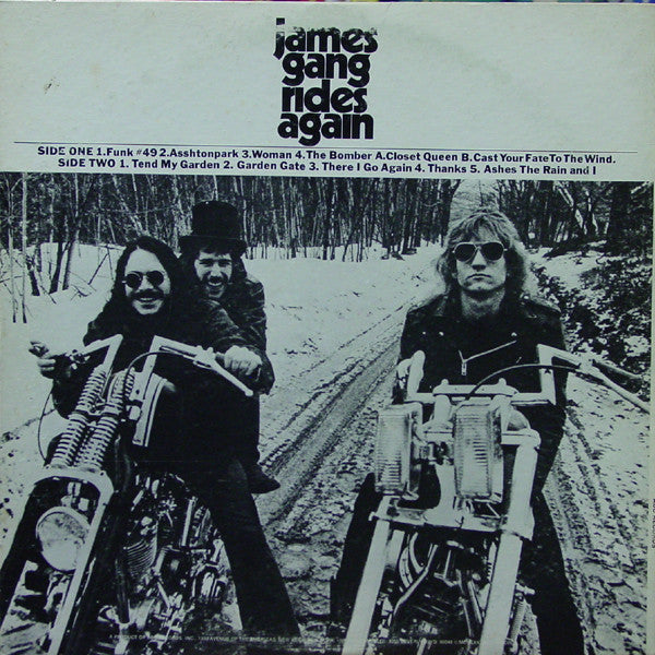 James Gang : James Gang Rides Again (LP, Album, RE, Gat)