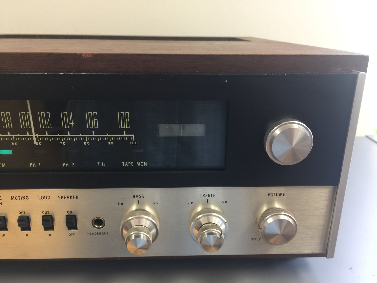 McIntosh MAC1700 Stereo Receiver * OEM Wood Case * 40W RMS * Tube Tuner * 1971