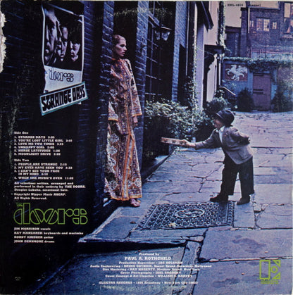 The Doors : Strange Days (LP, Album, Mono, CP,)