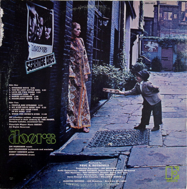 The Doors : Strange Days (LP, Album, Mono, CP,)