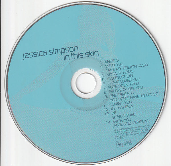 Jessica Simpson : In This Skin (CD, Album, RE + DVD-V, NTSC)
