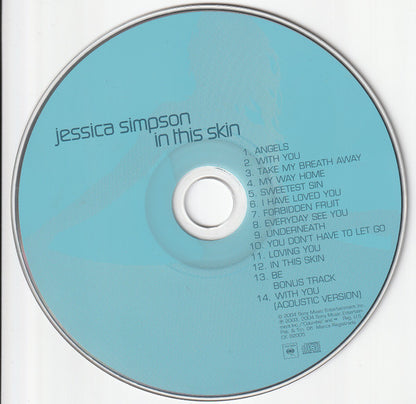 Jessica Simpson : In This Skin (CD, Album, RE + DVD-V, NTSC)