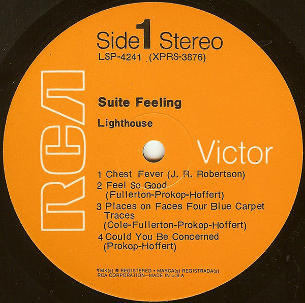 Lighthouse (2) : Suite Feeling (LP, Album, Roc)