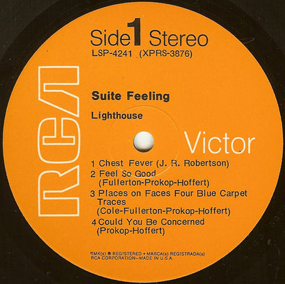 Lighthouse (2) : Suite Feeling (LP, Album, Roc)