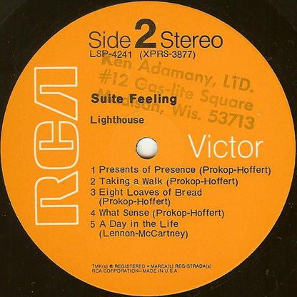 Lighthouse (2) : Suite Feeling (LP, Album, Roc)