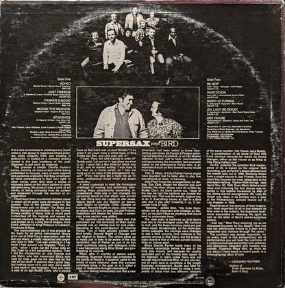 Supersax : Supersax Plays Bird (LP, Album, Los)