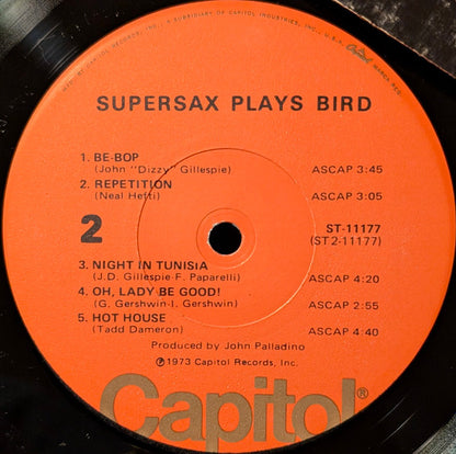Supersax : Supersax Plays Bird (LP, Album, Los)