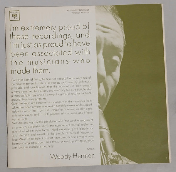 Woody Herman : The Thundering Herds (3xLP, Comp, Promo + Box)