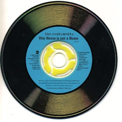 The Rembrandts : This House Is Not A Home (CD, Single)