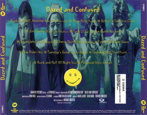 Various : Dazed And Confused (Music From The Motion Picture) (CD, Comp, Club)