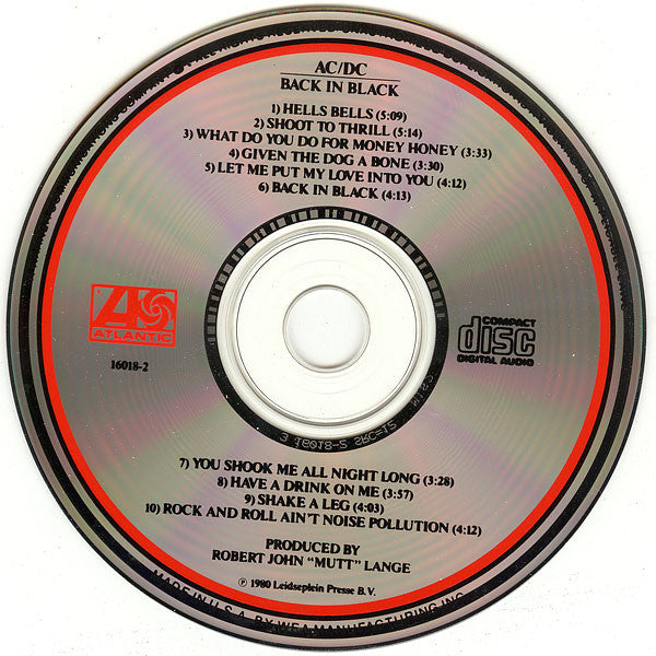 Buy AC/DC : Back In Black (CD, Album, RE) Online for a great