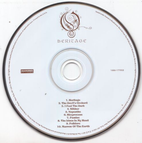 Opeth : Heritage (CD, Album)