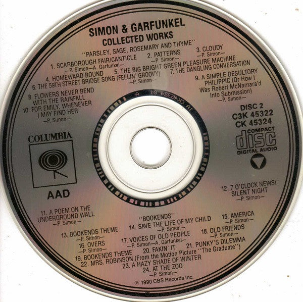Buy Simon & Garfunkel : Collected Works (3xCD, Album, Comp, RE