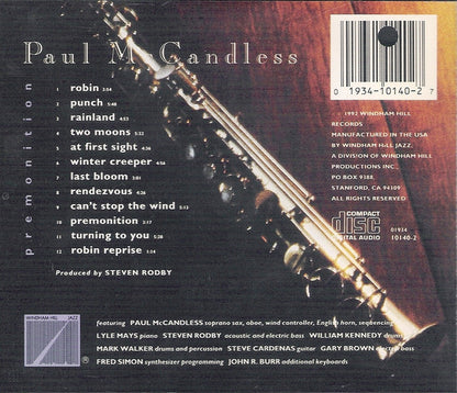 Paul McCandless : Premonition (CD, Album)