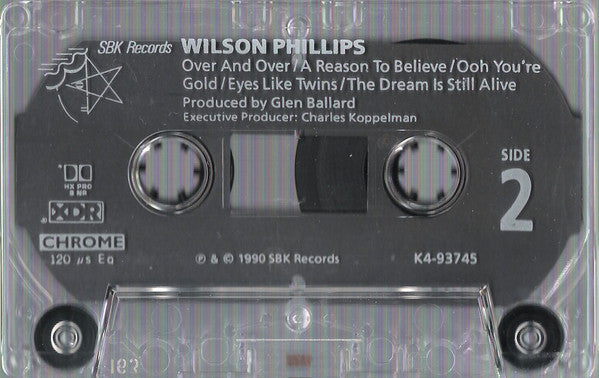 Wilson Phillips : Wilson Phillips (Cass, Album, Chr)