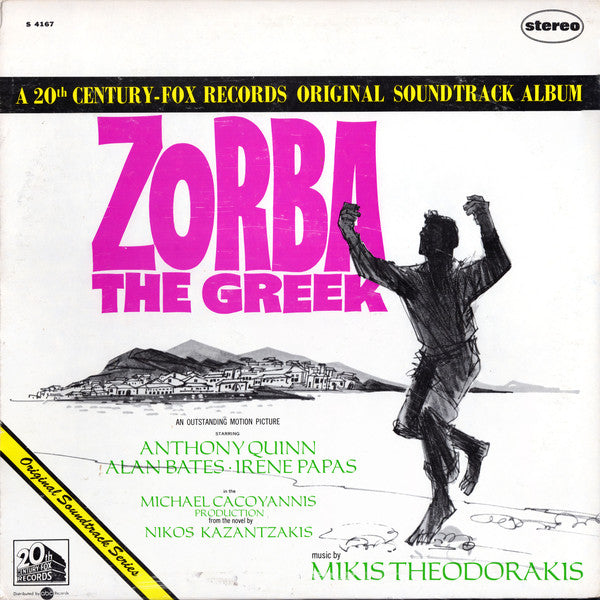 Mikis Theodorakis : Zorba The Greek (Original Soundtrack) (LP, Album, RP, ABC)