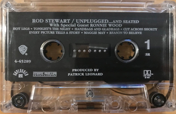 Rod Stewart With Special Guest Ronnie Wood* : Unplugged ...And Seated (Cass, Album, HX )