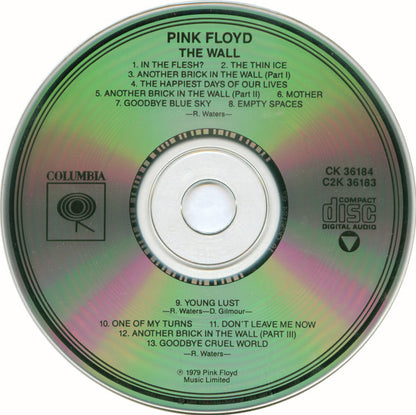 Pink Floyd : The Wall (2xCD, Album, RE, Pit)
