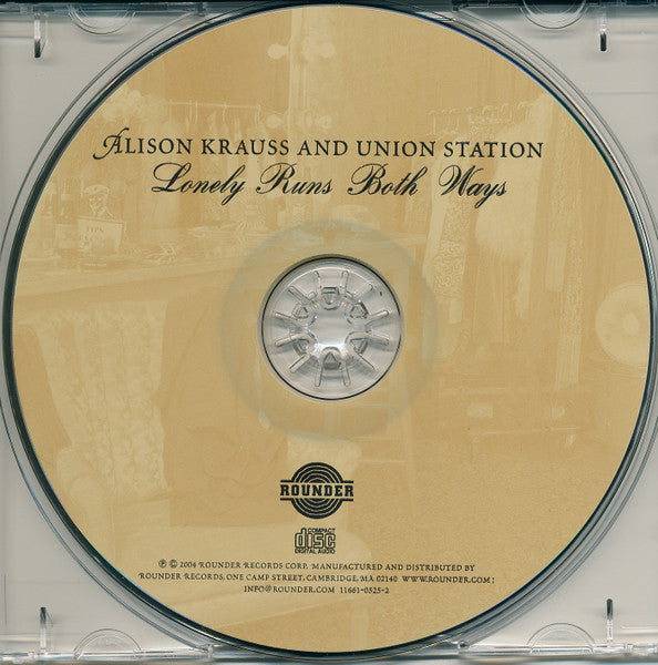 Alison Krauss And Union Station* : Lonely Runs Both Ways (CD, Album, RE)