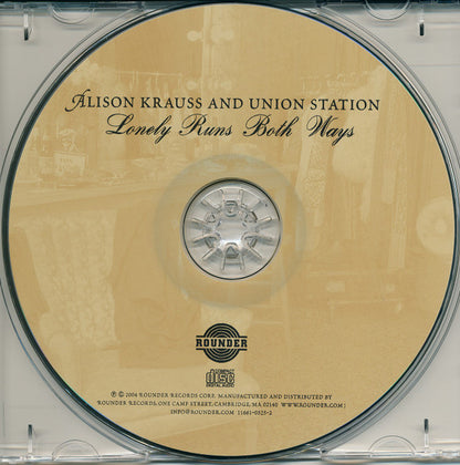 Alison Krauss And Union Station* : Lonely Runs Both Ways (CD, Album, RE)