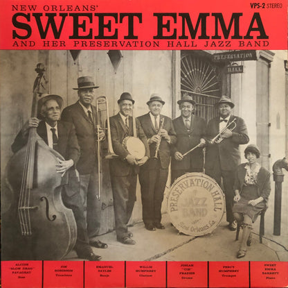 Sweet Emma And Her New Orleans Jazz Band : New Orleans' Sweet Emma And Her Preservation Hall Jazz Band (LP, RE)