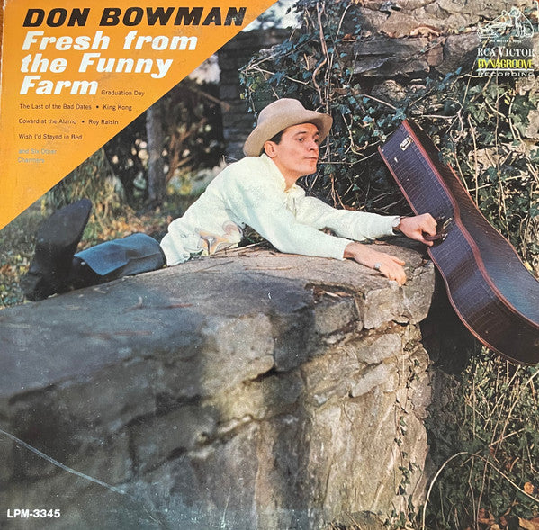Don Bowman : Fresh From The Funny Farm (LP, Album, Mono, Hol)