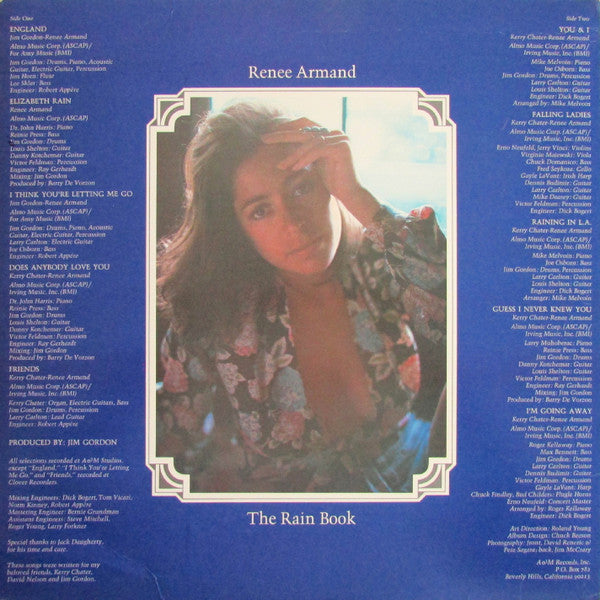 Renee Armand* : The Rain Book (LP, Album)