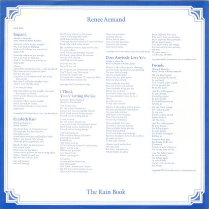 Renee Armand* : The Rain Book (LP, Album)