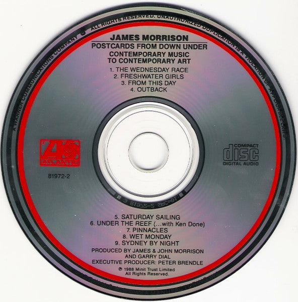 James Morrison : Postcards From Down Under (CD, Album)