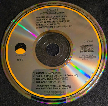 Eagles : Hotel California (CD, Album, Club, RE, ARC)