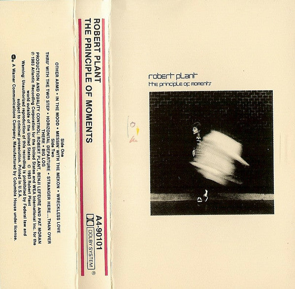 Robert Plant : The Principle Of Moments (Cass, Album, Club, Whi)
