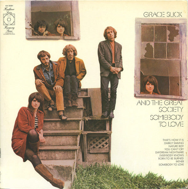Grace Slick And The Great Society : Somebody To Love (LP, Comp)