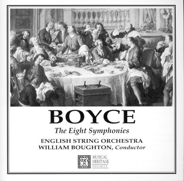 Boyce*, William Boughton, English String Orchestra : The Eight Symphonies (CD, Album, RE)