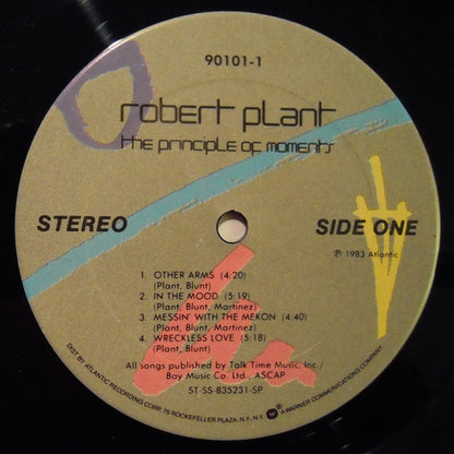 Robert Plant : The Principle Of Moments (LP, Album, Club, Car)