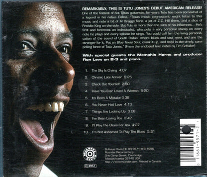 Tutu Jones : Blue Texas Soul (CD, Album)