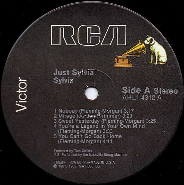 ジャスト シルヴィア SYLVIA アルバム RCA PCD-4312 Buy Sylvia : Just Sylvia (LP, Album) Online for a great price