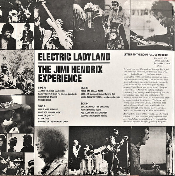 The Jimi Hendrix Experience : Electric Ladyland (2xLP, Album, RE, RM, RP, 180)