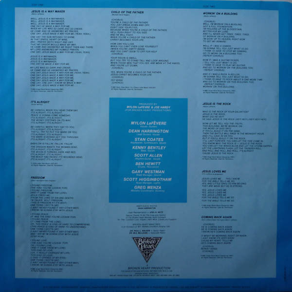 Mylon LeFevre & Broken Heart* : Live Forever (LP, Album)