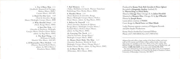 Kenny Neal : Hoodoo Moon (CD, Album, RE)