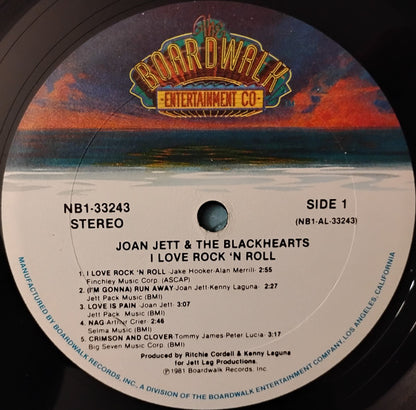 Joan Jett & The Blackhearts : I Love Rock 'N Roll (LP, Album, M/Print, Gol)