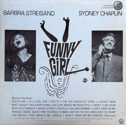 Barbra Streisand • Sydney Chaplin : Funny Girl (Original Broadway Cast) (LP, Album, Scr)